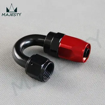 

UNIVERSAL -6AN AN6 180 degree SWIVEL OIL/FUEL LINE HOSE END FITTING / ADAPTOR