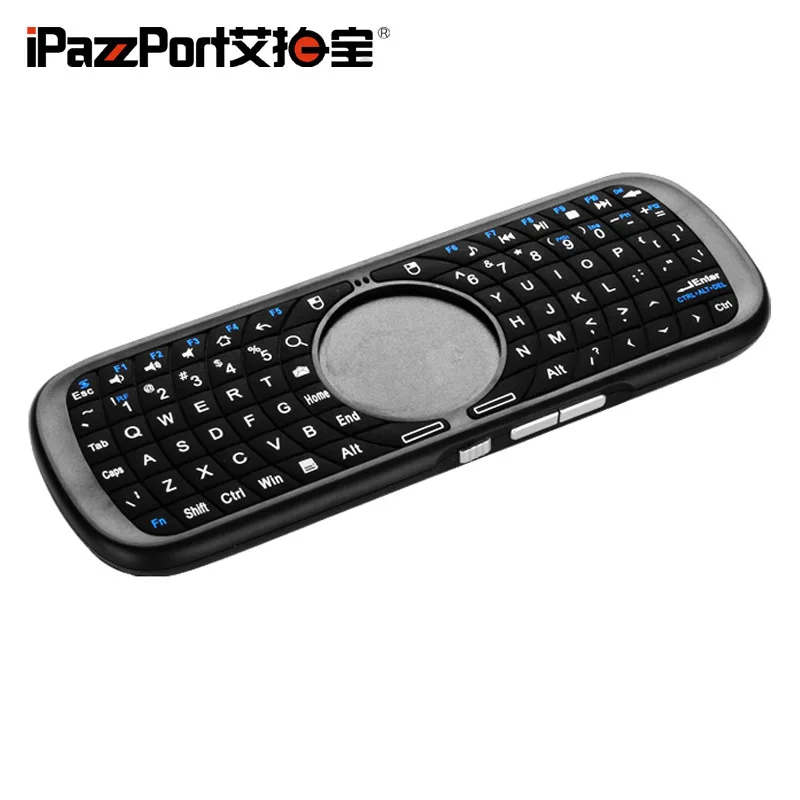 iPazzPort 2.4G Mini Wireless Keyboard for PC Android Smart TV Box LED