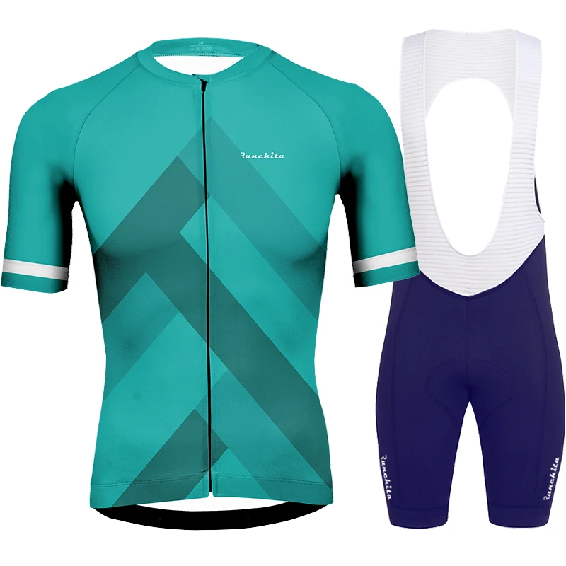 Uniforme ciclismo Runchita летний комплект из Джерси для велоспорта с коротким рукавом Одежда для велоспорта Мужская одежда для велоспорта go pro MTB roupa de ciclismo