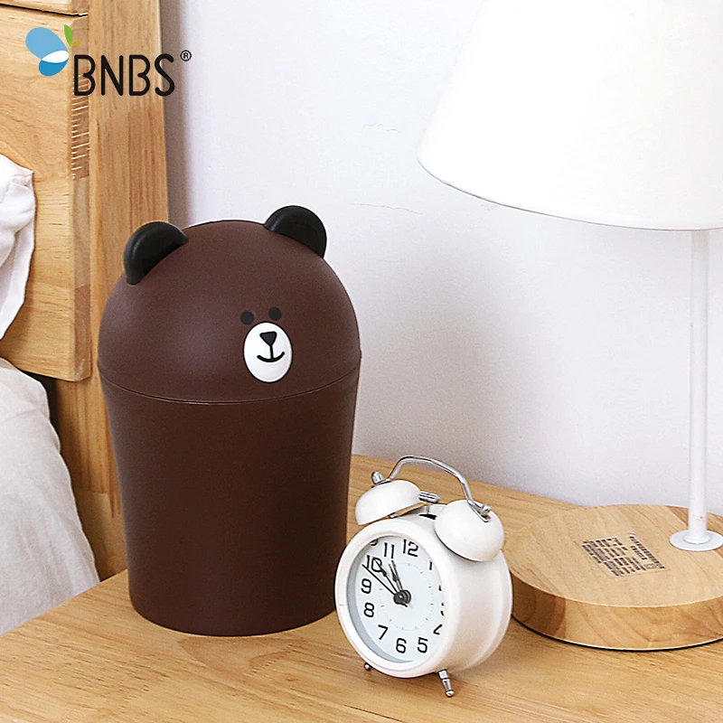 

BNBS Mini Table Dustbin Sundries car garbage can desktop Trash Can Garbage Dust Case Holder Bin trash can Office Plastic Bin Box