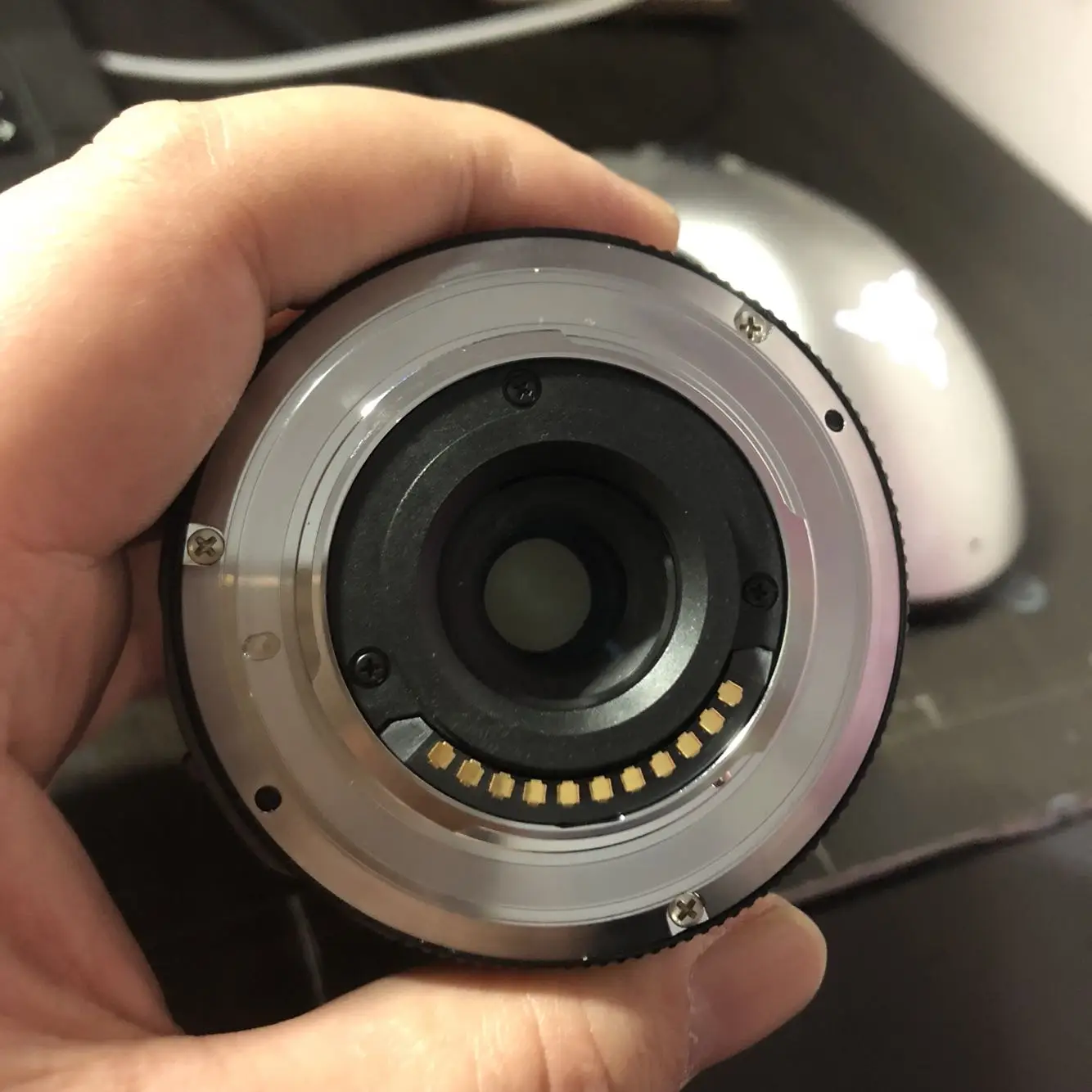Б/у PANASONIC LUMIC Panasonic MIX G X Vario power Zoom Lens, 14-42 мм, F3.5-5.6 ASPH