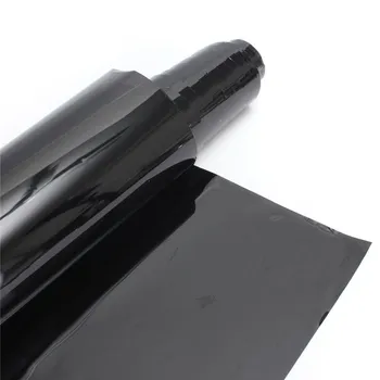 

50cm X 3m Window Tint Film Tinting Roll Kit VLT Black UV-Proof Scratch Resistant for Auto Car House Commercial