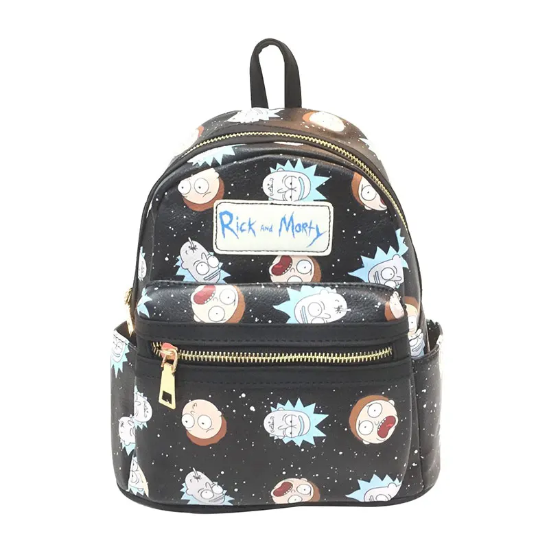 

Cute Cartoon Rick and Morty Backpack Children Boys Girls Schoolbag Anime Wonder Woman Batman Star Wars Leather Backpack Bags