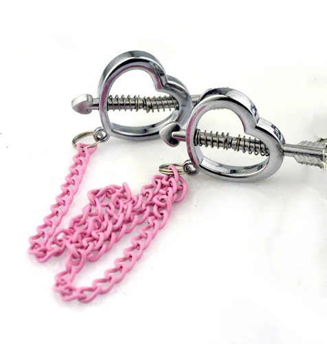 Metal Nipples Clamps Breast Clips Adult Games Flirting Toys for Women Restraints Bdsm Bondage Slave Nipple Clamps