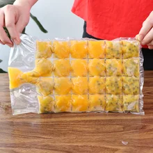 10 шт., пакеты для кубиков льда, одноразовые формы, для воды, коктейлей, делает лоток для льда, для сока, для напитков, дополнительные инструменты, быстрое замораживание