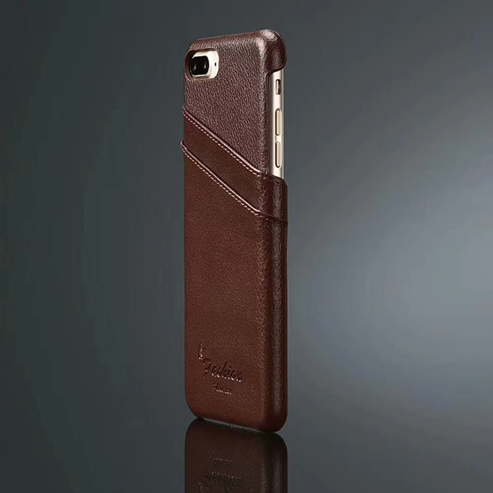 Роскошный чехол для карт IPhone X XS Max XR Винтажный Кошелек из искусственной кожи 7 8 6 6S
