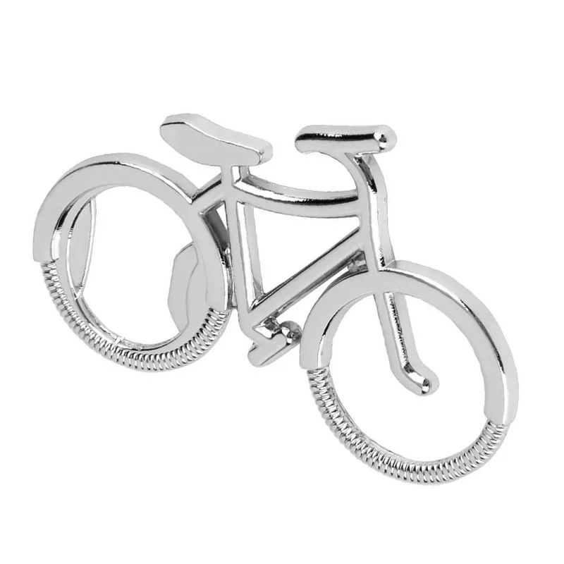 Beer Bottle Opener Cute Bicycle Shaped Openers Vintage Color Silver Bronze Bear Openers For Wedding & Party Favors Bar Tools (5)