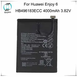 HB496183ECC 4000 мАч заряжаемая телефонная батарея для huawei наслаждаться 6 enjoy6 NCE-AL00 Smart li-ion мобильного телефона