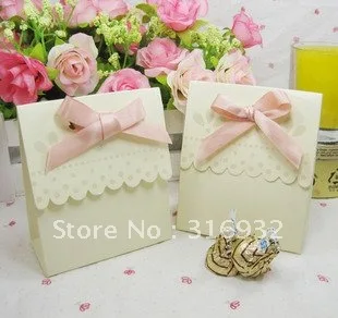 

Бумажные свадебные коробки M1 в европейском стиле «сладкий крем», 50 шт./лот