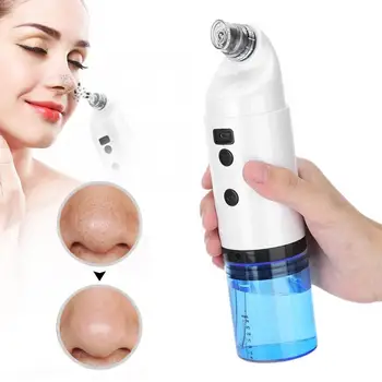 

Skin Care Machine Potable Mini Electric Face Cleaning Machine Bubble Cleanser Blackhead Suction Pimple Removal Face Care