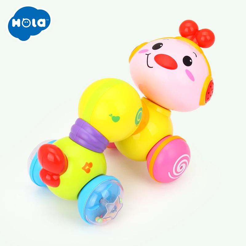 Cartoon Tumbler Doll Roly-poly Mobile Musical Rattles Toys For baby & Bebe Worm Press function with music/light Cartoon Tumbler Doll Roly-poly Mobile Musical Rattles Toys For baby & Bebe Worm Press function with music/light