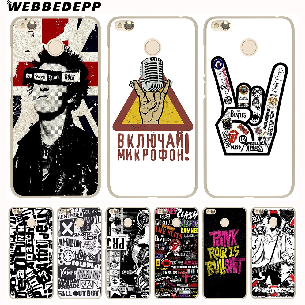 

WEBBEDEPP Punk Rock Phone Case for Xiaomi Redmi 4X 4A 5A 5 Plus 6 Pro 6A S2 7 Note 5 6 7 8 Pro 4X Go Cover
