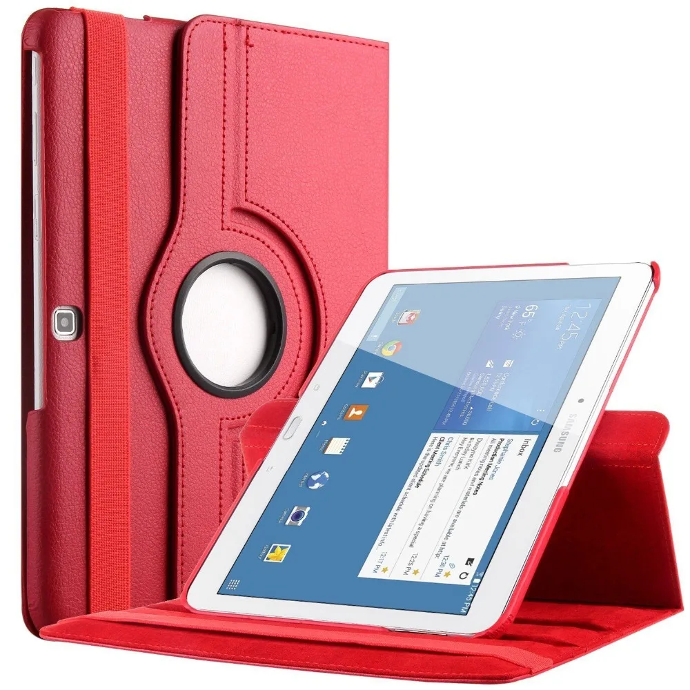 Чехол для Samsung Galaxy Tab 4 10 1 SM T530/T531/T535 вращающийся на 360 градусов чехол-подставка из