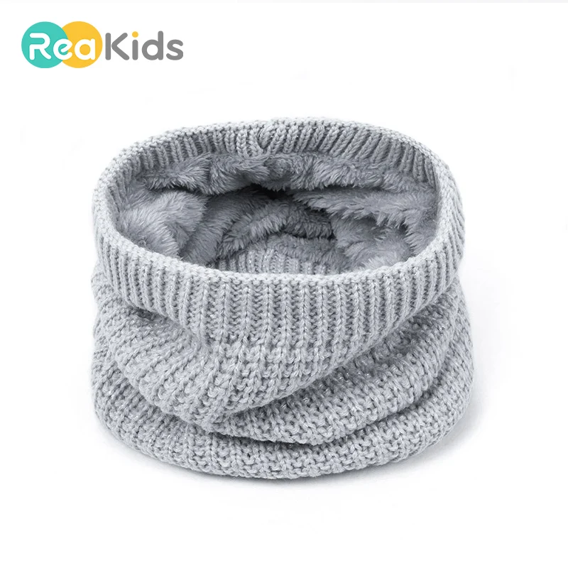 Детский зимний шейный платок REAKIDS детский хлопковый глушитель нагрудник теплые