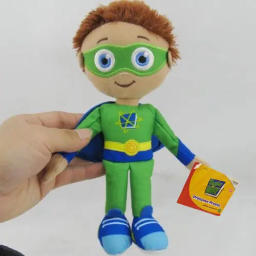 Супер Why Whyatt Wyatt Boy 9 дюймов плюшевый подарок на день рождения|super why plush|birthday presentsuper |