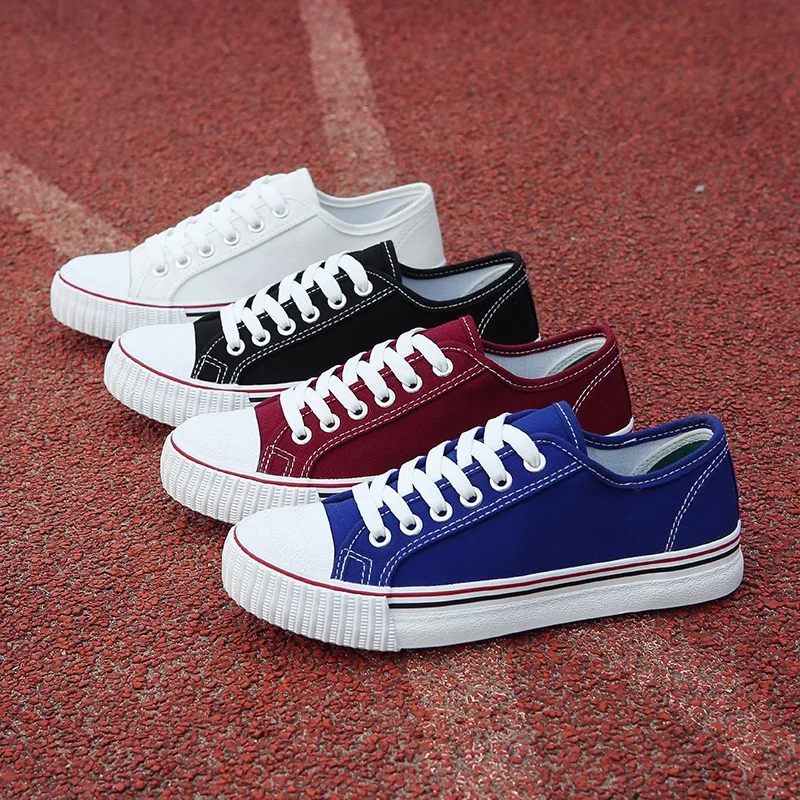 

Korean students flat casual shoes college wind retro canvas shoes 2018 autumn new simple wild sneakers fashion women's shoes