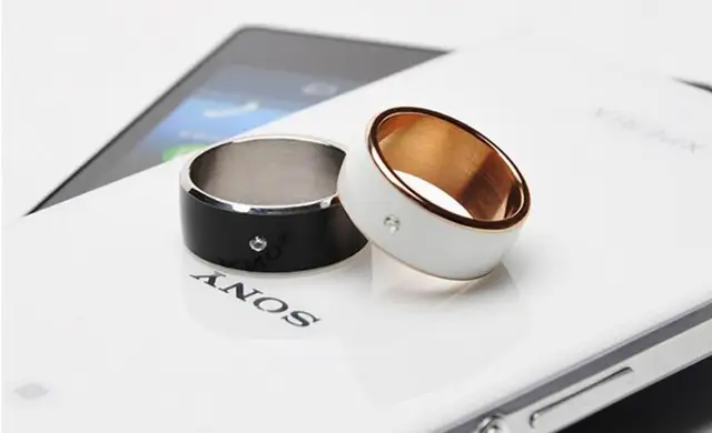 Black white Smart Rings Wear Jakcom new technology Magic jewelry Timer 2 For iphone Samsung HTC Sony LG IOS Android ios Windows