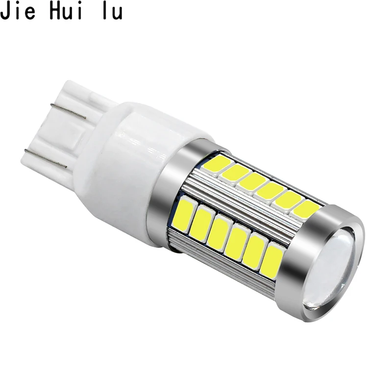 1 шт. 1156 1157 7443 T20 W21W 7440 33 SMD 33SMD светодиодный 5630 5730 резервный противотуманный фонарь