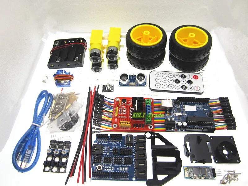 

Multifunction Bluetooth Controlled Robot Smart Car Kits For Arduino uno