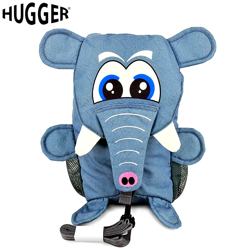 

UK HUGGER 3D Kids Backpack Cartoon Kindergarten Schoolbag Cute Elephant Design Baby bag