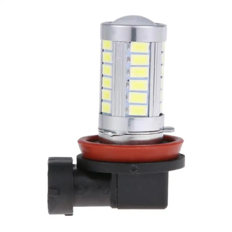 2 шт 12V H8 5730 33SMD Белый светодиодный автомобильный противотуманный фонарь автомобилей светильник светодиод DRL светодиодные фары головного света светильник дневного светильник лампочка