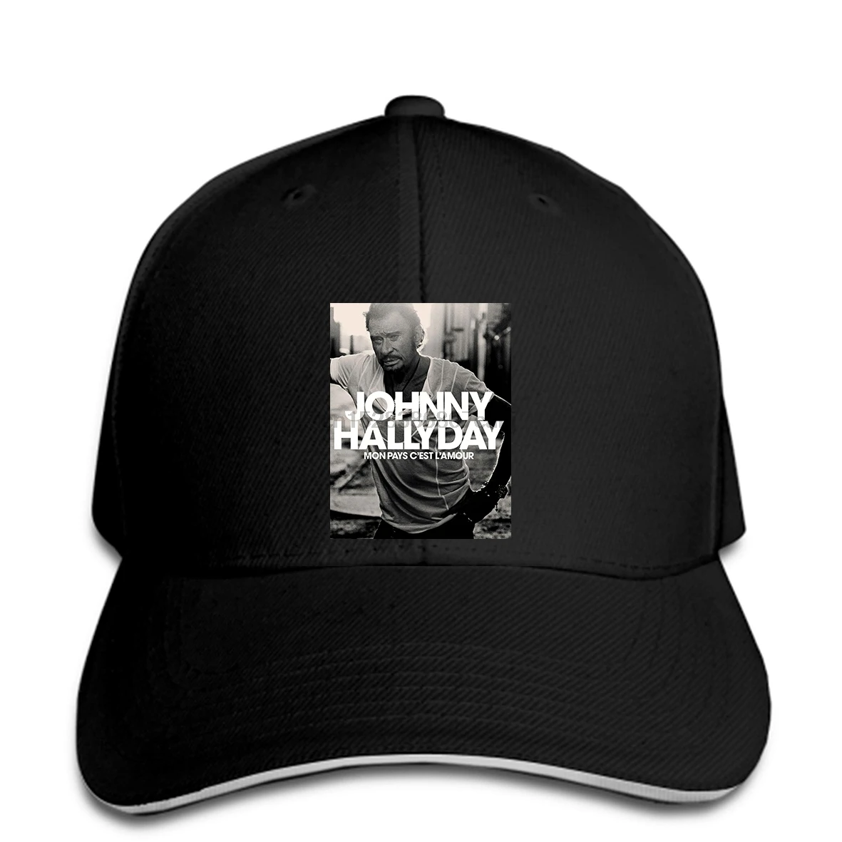 

Baseball cap Baseball caps Johnny Hallyday mon pays c'est l'amour