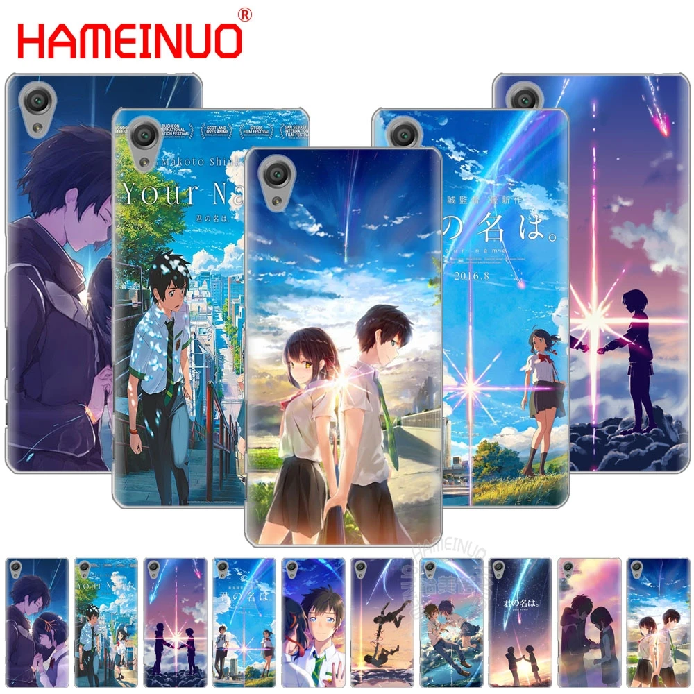 

HAMEINUO Your Name Anime Coque Cover phone Case for sony xperia C6 XA1 XA ULTRA X XP L1 X compact XR/XZ/XZS PREMIUM