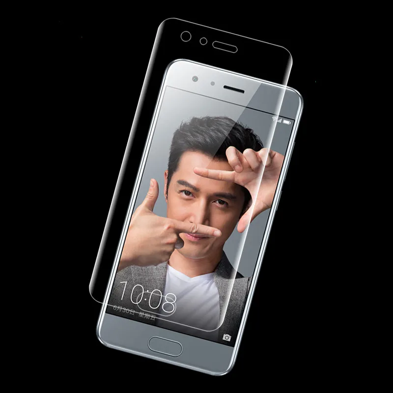 

HATOLY For Huawei Honor 9 Screen Protector Tempered Glass Soft TPU Film for Huawei Honor 9 Screen Film for Honor 9 Film Honor9 ^