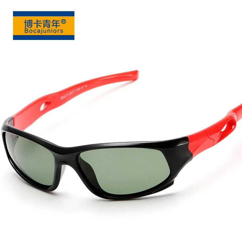 

Children Polarized Sunglasses Soft Silicone Comfortable Outdoor Sports Glasses Lightweight Multi-colors Bicycle Cycling Eyewears