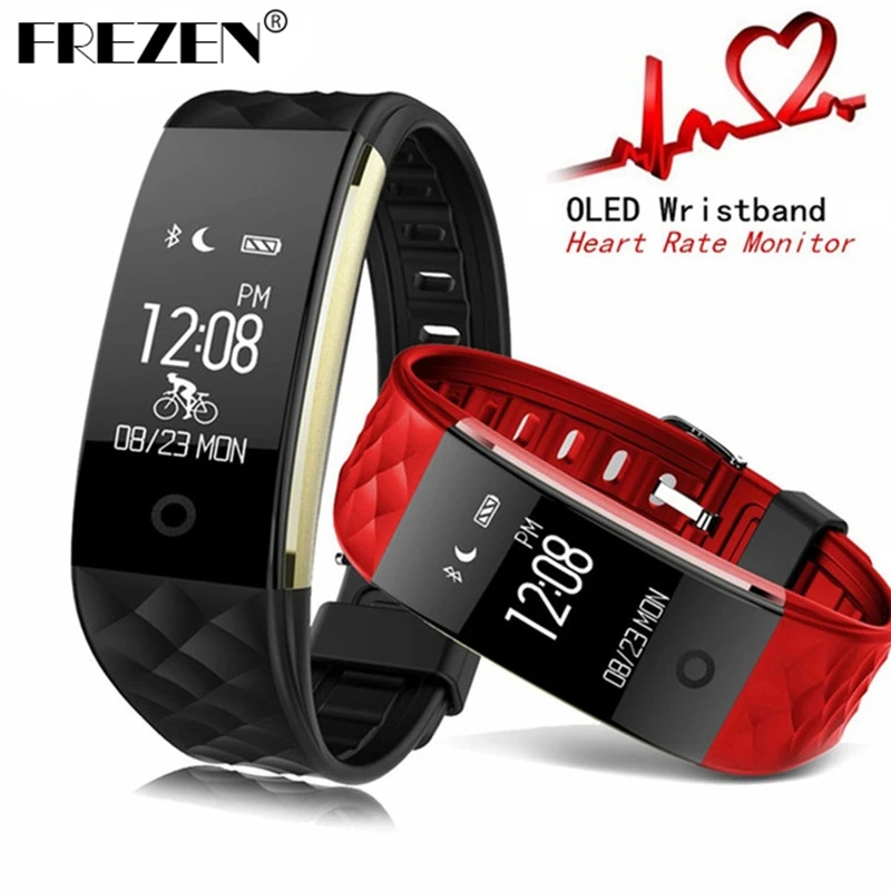 

S2 Smart Watch Heart Rate Monitor Pedometer Cycling Fitness Tracker Bracelet Music Control Smartwatch For iphone Android