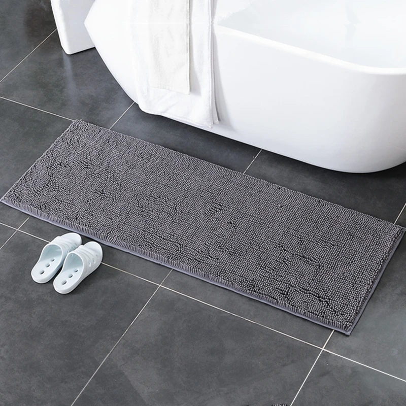 Bath Rugs for Toilet Anti-slip Bathroom Mat Carpet Chenille Foot Pad 50*120cm Floor Mat for Kitchen Bedroom Living Room Stairs Bath Rugs for Toilet Anti-slip Bathroom Mat Carpet Chenille Foot Pad 50*120cm Floor Mat for Kitchen Bedroom Living Room Stairs