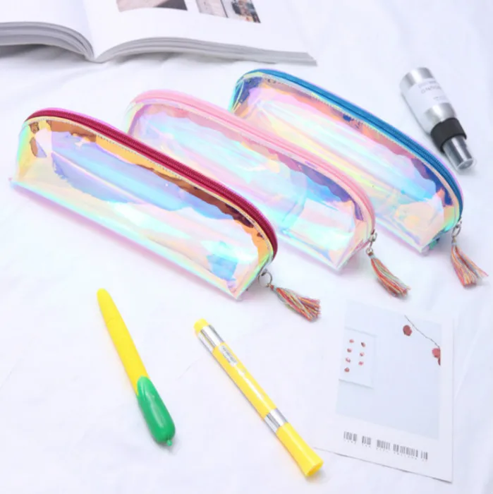 Kawaii Laser PencilsBags 1 шт./распродажа новые скидки чехол для карандашей девочек прочные
