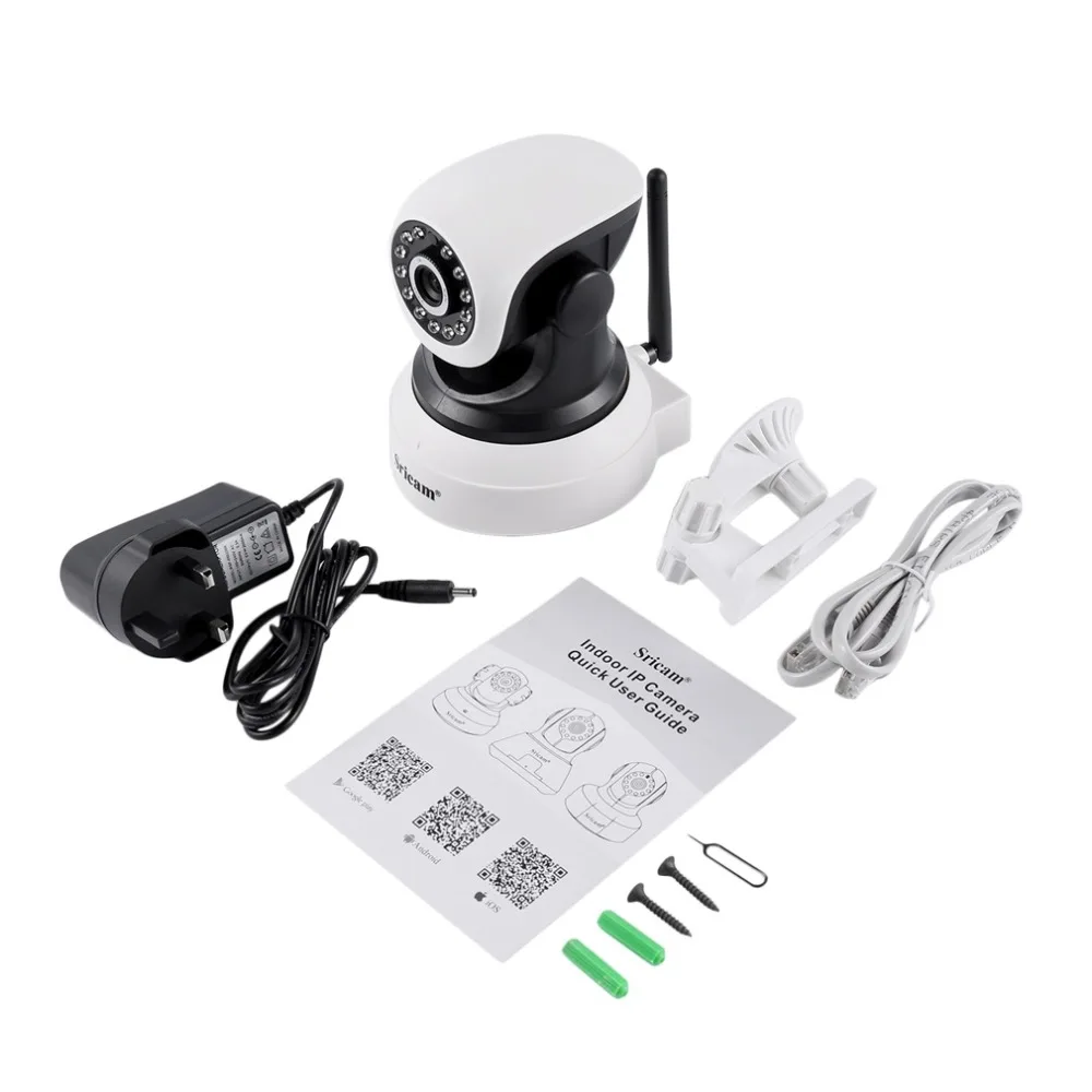 Sricam SP017 720PHD IP камера беспроводная ИК ночного видения NVR P2P детектор движения PanTilt