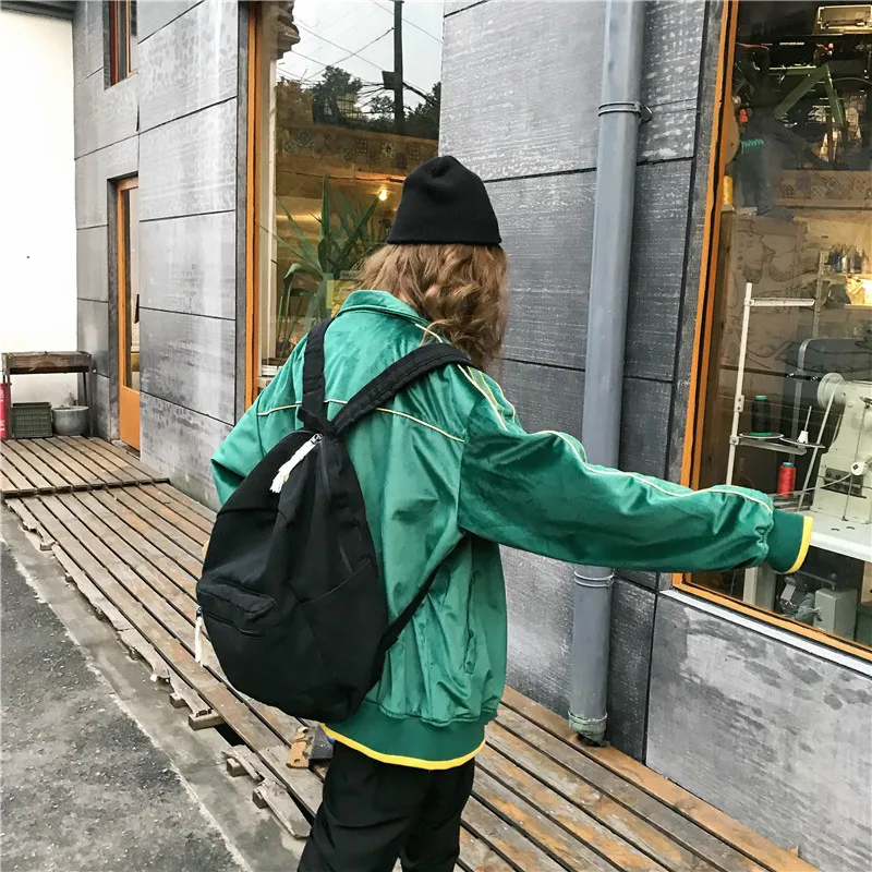 Menghuo Leisure Canvas Backpack for Women Big Capacity Shopping Bag Laptop Backpack Rucksack Student Mochila Women School BagsIMG_1232