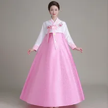 Новое поступление, корейский ханбок, винтажное традиционное корейское платье, женское элегантное корейский ханбок платье