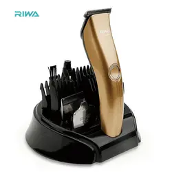 RIWA 3in1 машинка для стрижки волос Профессиональный электрический триммер волос Перезаряжаемые машины Три функциональных лезвия для Для