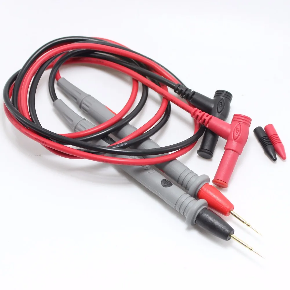 

CHUILIAN Needle Tip Probe Test Leads Pin Hot Universal Digital Multimeter Multi Meter Tester Lead Probe Wire Pen Cable 20A