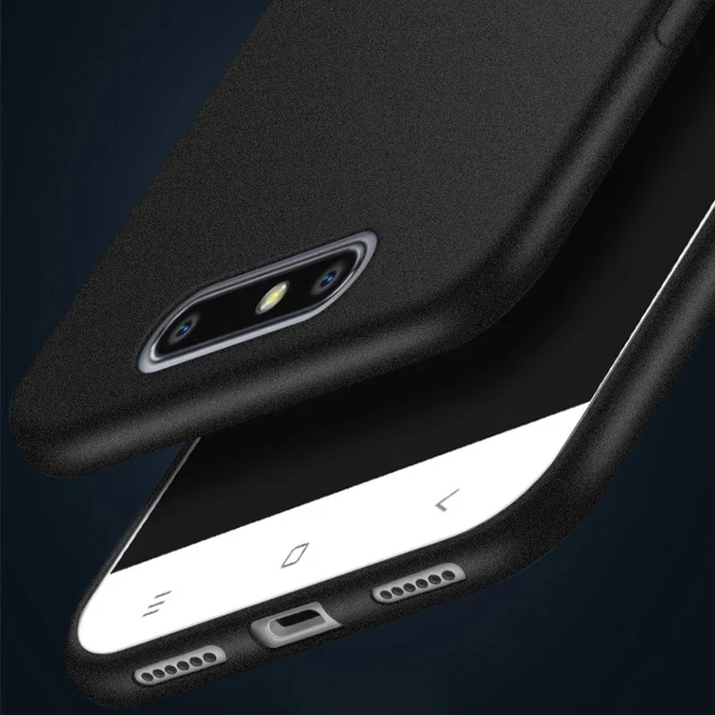 ل ZTE شفرة V8 حالة الحماية الكاملة متجمد لينة سيليكون الغطاء الخلفي لل ZTE V8 حالة ساندي يشعر ل Fundas ZTE شفرة V8 5.2''