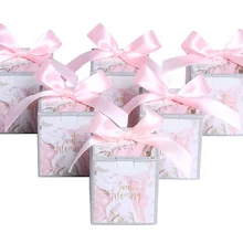 Special Price Pink Marble Style Wedding Favors Decoration Gifts Candy Boxes with Ribbon Paper Packing Box Baby Shower Wedding Party Supplies Special Price Pink Marble Style Wedding Favors Decoration Gifts Candy Boxes with Ribbon Paper Packing Box Baby Shower Wedding Party Supplies