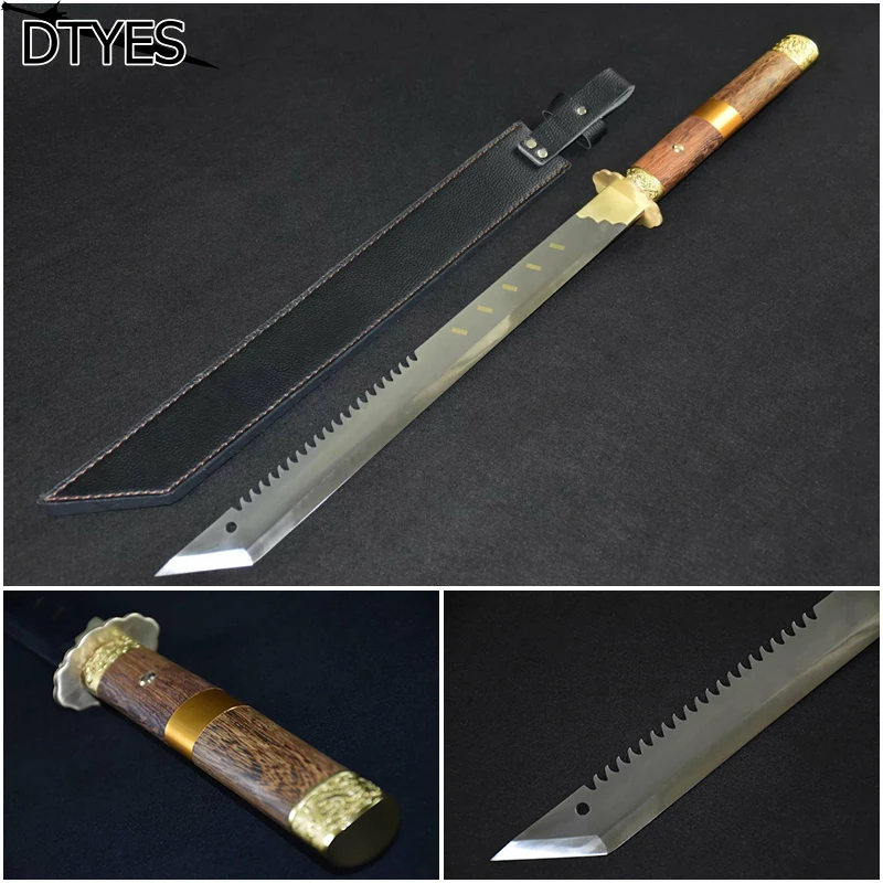 

Espada Katana Chinesa Metal Sword High Manganese Steel Handmade Chinese Sword Styles Modern Swords