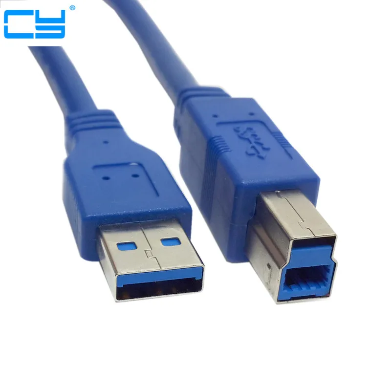 1 шт. новый стандартный кабель USB 3 0 типа А папа к B м для внешнего жесткого диска 30
