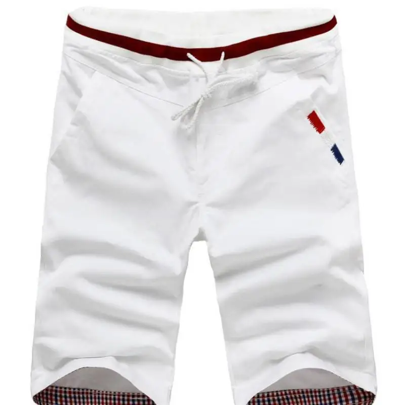 M-4XL Плюс Размер мужские укороченные шорты для мужчин пляжные Большие размеры повседневные летние шорты мужские карго шорты брюки плед с карманом