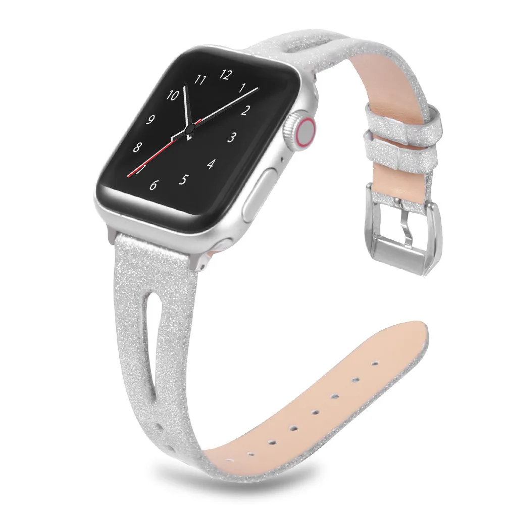 Ремешки для Apple Watch кожаный ремешок 38 мм 42 мм полосы 44 мм 40 мм ремешок для iWatch для Apple Watch Series 4 3 2 1 браслет кожа