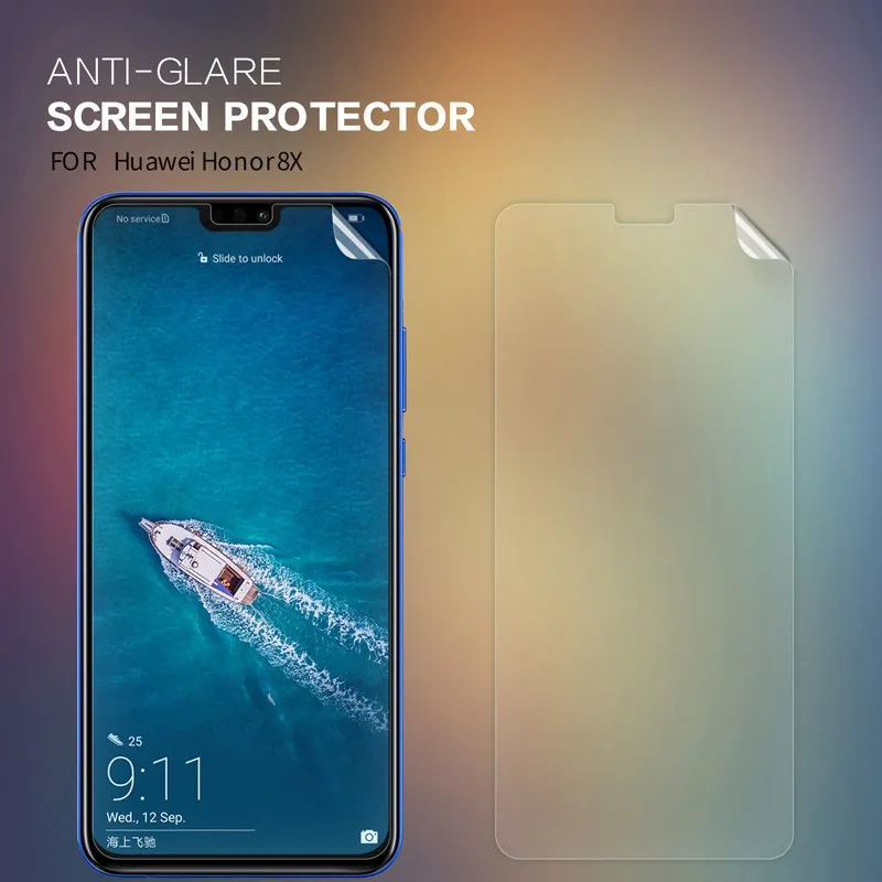 

Matte screen protector for Honor 8X Original Nillkin protective film for honor 8x Anti-fingerprint back camera protection