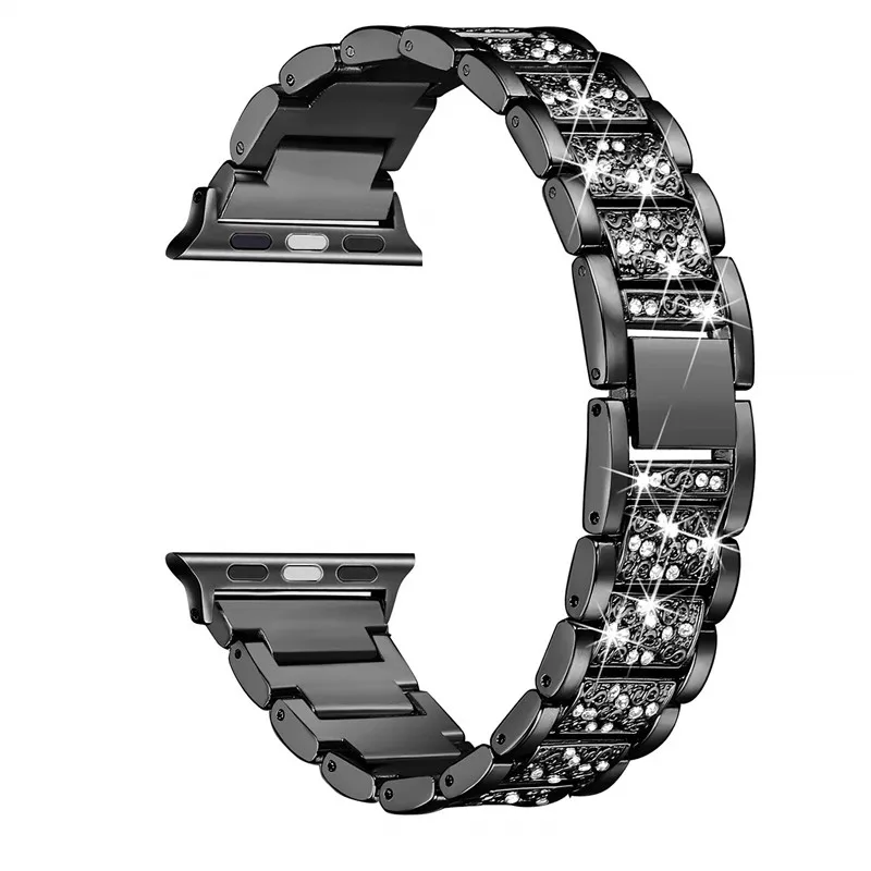 Bands Compatible for Apple Watch Band women 38mm 40mm 42mm 44mm Metal Replacement Wristband Iwatch Series 4 3 2 1 strap | Наручные часы