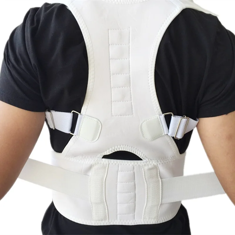 Для женщин и мужчин корректор Postura поддержка спины бандаж плечо корсет Опора коррекция осанки пояс