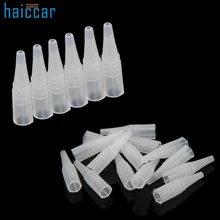 Лидер продаж, лучшее предложение, красивые женские иглы для татуажа бровей, 100 шт., наконечники для перманентного макияжа, пластиковые колпачки для 1R иглы des.20