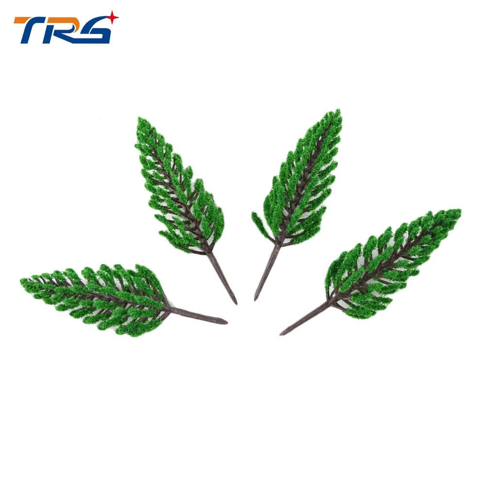 

Teraysun 7CM Layout Model Train ABS plastic Trees Rain Forest Scale Model Building Kits Dollhouse Decoration Collection