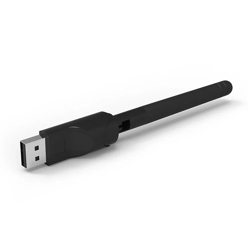 RT5370 USB 2,0 150 Мбит/с WiFi беспроводная сетевая карта 802,11 b/g/n LAN адаптер с поворотная антенна