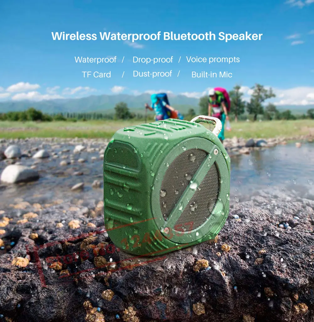 Outdoor Waterproof Bluetooth Speaker (32)
